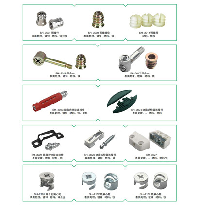 拆裝連接件系列