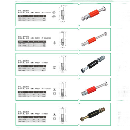 拆裝連接件系列